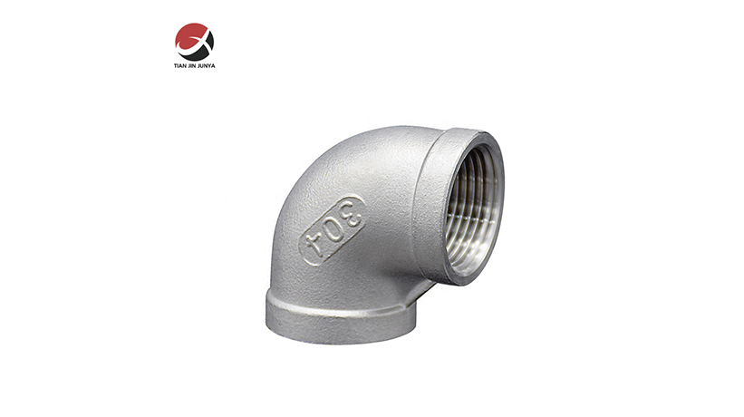 不(bú)鏽鋼鑄(zhu)造90°内螺(luo)紋等徑(jing)彎頭